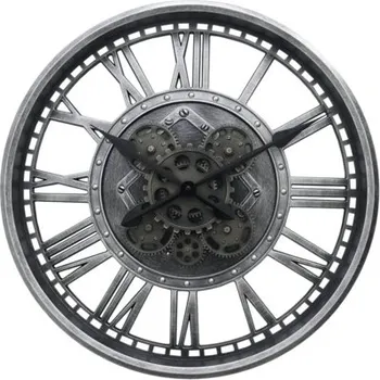Hodiny Nástěnné hodiny s pohyblivými ozubenými koly Ø50,8 cm