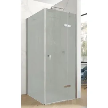 Hüppe Astra Dveře křídlové pravé, 100 cm, stříbrný profil/sklo Sand Plus PX0104.069.316