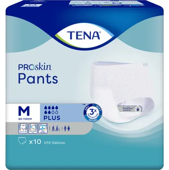 Inkontinenční kalhotky TENA Pants Plus Medium M 10 ks