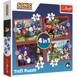 Trefl Sonic Dobrodružná jízda 4v1…