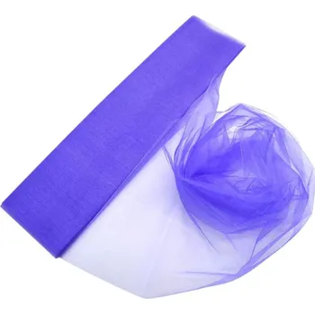 Průsvitná křišťálová organza 10 m (šíře 48 cm) - různé barvy Barva: nachová