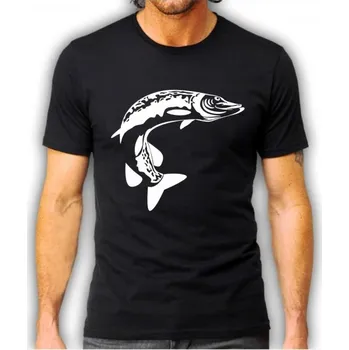 Pánské tričko pánské tričko rybáři - ŠTIKA XXL Bílá