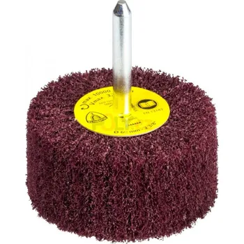 Brusný kotouč KLINGSPOR Malý vliesový kotouč na stopce NFS 600, VFS, 80X50X6, provedení: Coarse, 1ks, Klingspor 258927