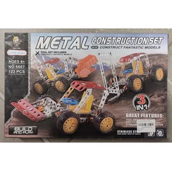 ostatní stavebnice Šroubovací stavebnice kovová