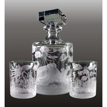 Sklenice Křištálový whisky set SEBOCEAN, Varianta Křišťál