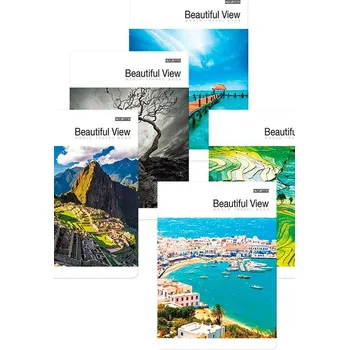 Hamelin TOP sešit A5 96l 60g Beautiful V linka/5 ,balení 5 ks 297958