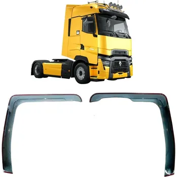 Plexi ofuk oken AIRWIND Deflektor Renault T od 2014 VHB páska up. polykarrb.