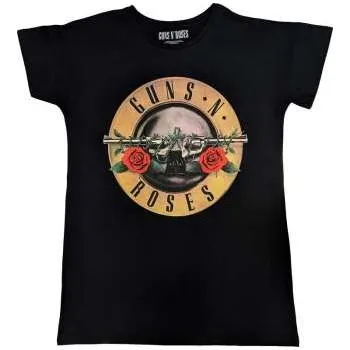 Zahraniční hudba Merch Guns N' Roses: Guns N' Roses Ladies Nightdress: Classic Logo (back Print) (x-small) XS