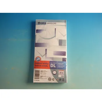 Obálka Krpa Obálka DL/25 s oknem KRPA samol. 1067581 3821