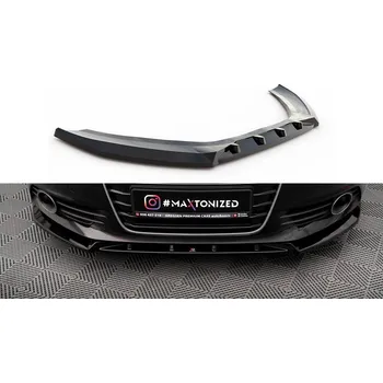 Autodíl Spojler pod nárazník lipa V.2 Audi A6 C7 černý leský plast