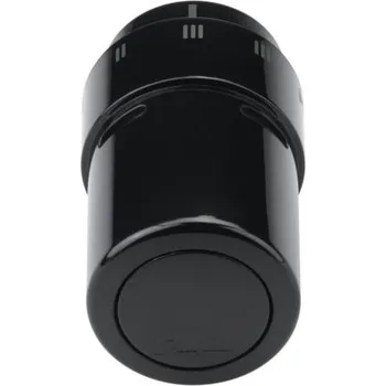 Hlavice pro radiátor Danfoss Living termostatická hlavice černá 013G6075