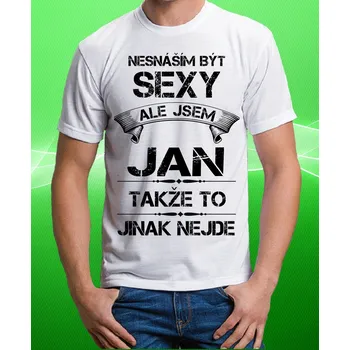 Pánské tričko tričko se jménem JAN 152