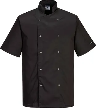 Gastro oděv Portwest C733 Cumbria Chefs rondon černý S/S