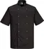Gastro oděv Portwest C733 Cumbria Chefs rondon černý S/S