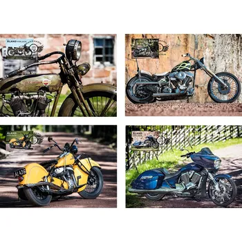 Poštovní známka Posti Aland (2018) CM - MiNr. 456 - 459 ** - Aland - motocykly