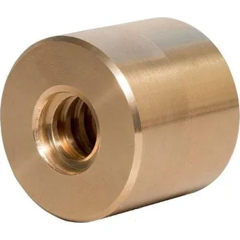 Matice Trapézová matice bronzová válcová TR 40x7 pravá pr.63x66mm