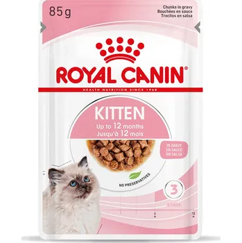 Krmivo pro kočku 48x85g Royal Canin Kitten v omáčce