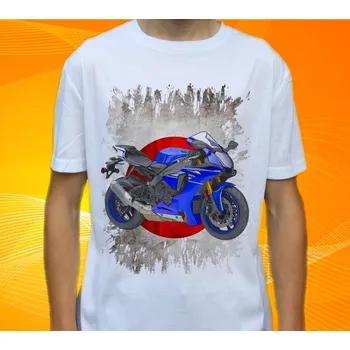 Pánské tričko tričko YAMAHA YZF-R1 ABS 128 (tričko s motorkou )