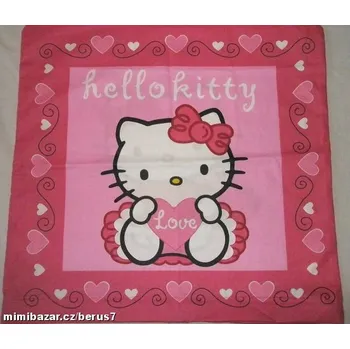 Povlak na dekorativní polštářek Povlak na polštářek Hello Kitty 02