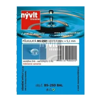 doraz samolep.půlkul.pr.11,1x5,1mm TRA BS-2 (5ks)