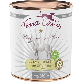 Krmivo pro psa 12x800g Terra Canis Hypoallergen koňské s topinamburem