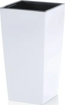 Květináč Prosperplast Urbi Square Matt DURS265-S449 26,5 cm bílý