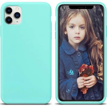 Pouzdro na mobilní telefon Extrapevný silikonový ochranný kryt pro Apple iPhone 12 Pro - světle modrý