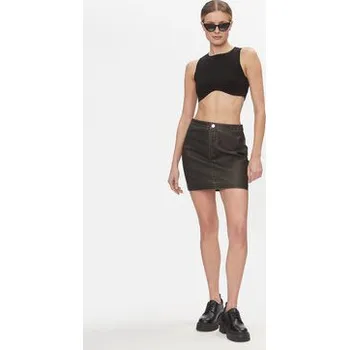 Dámská sukně Noisy May Sukně z imitace kůže Saorise 27028696 Černá Regular Fit XS