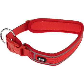 Obojek pro psa TIAKI Soft & Safe obojek, červený - velikost L: obvod krku 55 - 65 cm, Š 45 mm