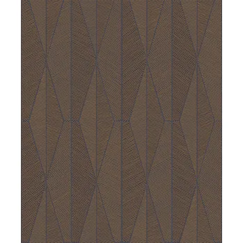 Tapeta Geometrická vliesová tapeta na zeď, černo-bronzová, YSA306, Mysa, The Texture Book, Khroma by Masureel