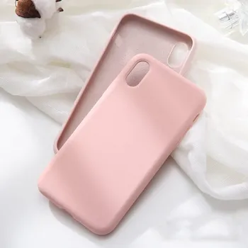 Pouzdro na mobilní telefon Extrapevný silikonový ochranný kryt pro Apple iPhone XS Max - světle růžový