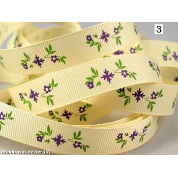 Stuha Lemovka - stuha-stuhy - mašle kvítek 03