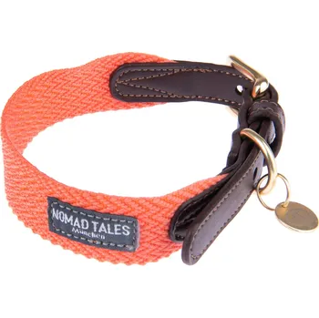 Obojek pro psa Nomad Tales Bloom obojek coral - velikost XL: obvod krku 52 - 58 cm, Š 38 mm