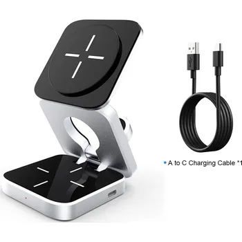 OEM 3v1 Skládací bezdrátová magnetická nabíječka