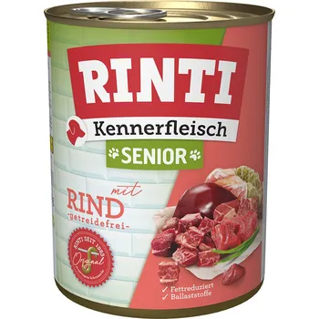 Krmivo pro psa 24x800g Rinti Kennerfleisch Senior - hovězí