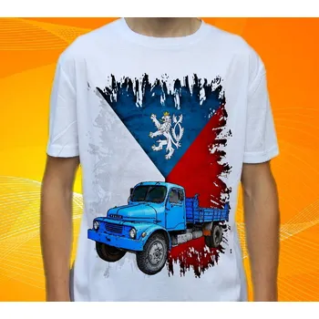Pánské tričko tričko PRAGA S5T M (tričko s náklaďákem)