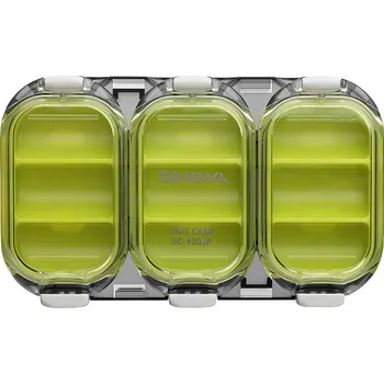 Pouzdro na rybářské vybavení Spojovatelná vodotěsná magnetická krabička DAIWA - 9 přihrádek, hloubka 1,3 cm