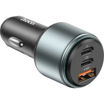 Hoco NZ9 nabíječka do auta USB QC + 2x USB-C PD / 95W / FCP / AFC / SCP / PPS