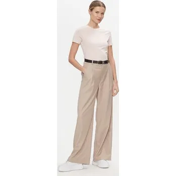 Pánské tričko Tommy Hilfiger T-Shirt Flag Script WW0WW41761 Růžová Slim Fit XS