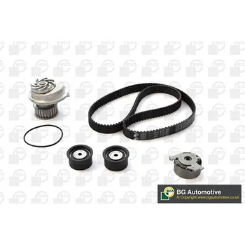 Rozvod motoru Vodní pumpa + sada ozubeného řemene, , 1334041, 1334050, 1334053, 1334137, 1334139, 1334170, 1334646, 1606198, 1606199, 1629002, 24409355, 8904663430, 8920642500, 8920659690, 90466343, BGA, TB9505CPK
