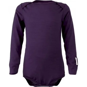 Kojenecký body Rostoucí merino body dlouhý rukáv tenké dětské Lilková, Crawler Velikost: 62-68/74
