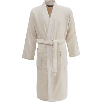 Pánský župan Soft Cotton Pánský župan PALATINE, Smetanová, 420 g / m², Česaná prémiová bavlna 100%, Dlouhý - vel. S