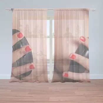 Záclona Záclony Prsa: 2 ks - 150x250 cm - Sablio