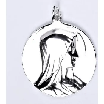 Přívěsek Stříbrný přívěsek medailon madonka - P995 (Stříbrná Madonka)