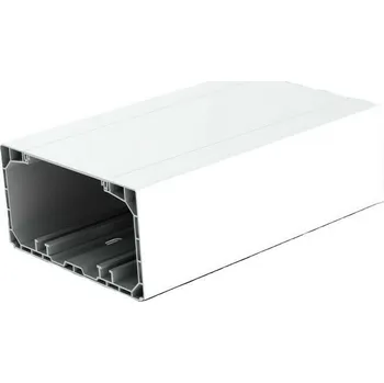 elektroinstalační lišta KOPOS PK 130 x 65 D HD parapetní kanál dutý bílý