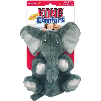 Hračka pro psa KONG Comfort Kiddos Elephant - velikost XS: D 10 x Š 13 x V 15 cm
