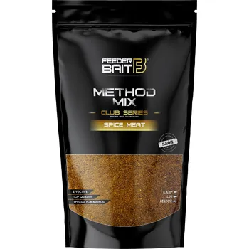 Návnadová pasta a těsto FeederBait Methodmix Club Series Method Mix - Spice Meat 800g