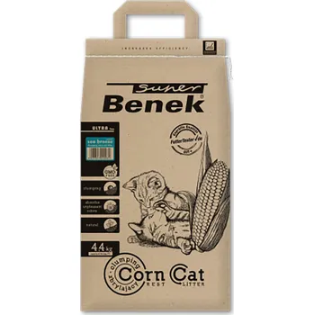 Podestýlka pro kočku 7l Super Benek Corn Cat Ultra Sea Breeze
