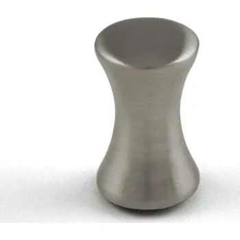 Nábytkové kování Interex Úchytka knopka PAOLO / Nikl kartáčovaný