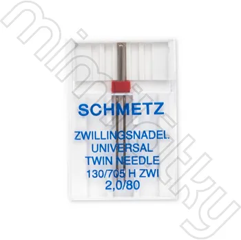 Dvojjehla Schmetz 705 H-ZWI 80/2,0